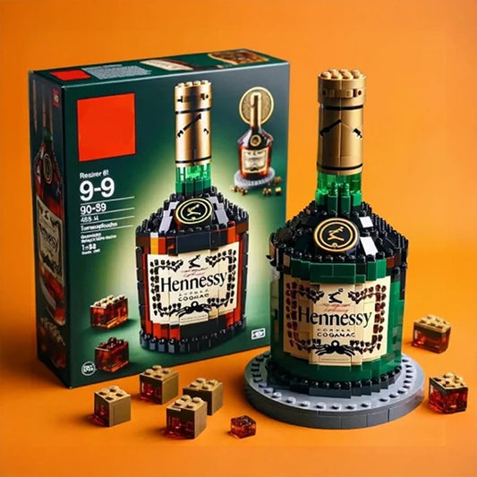 Butelka z klocków - Hennessy