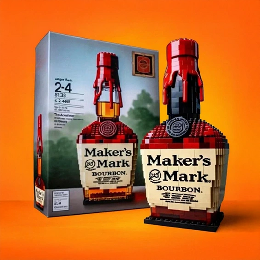 Butelka z klocków - Maker's Mark