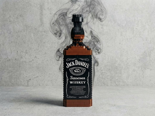 Butelka z klocków - Jack Daniels