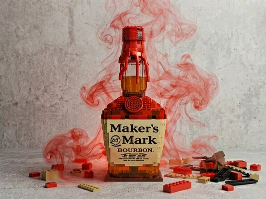 Butelka z klocków - Maker's Mark
