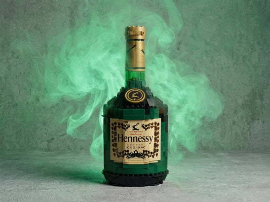 Butelka z klocków - Hennessy