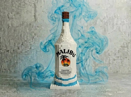 Butelka z klocków - Malibu