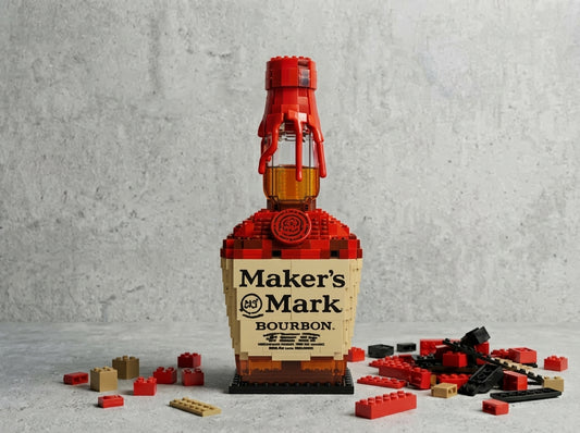 Butelka z klocków - Maker's Mark
